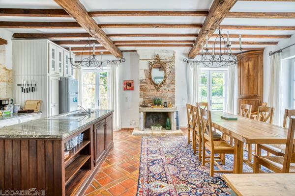 Charmante demeure avec maison d’amis, pigeonnier et piscines