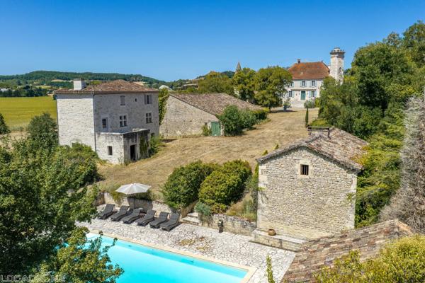 Magnifique château près de Cahors