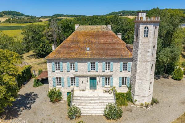 Magnifique château près de Cahors