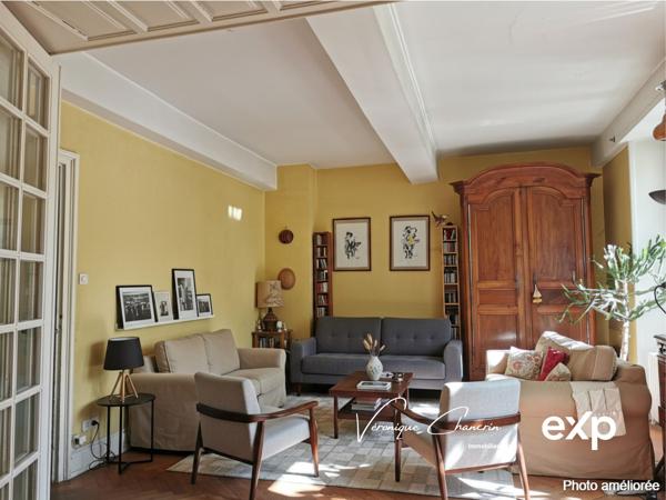 Oullins centre – Grande maison familiale avec jardin 632 m² – Métro à pied