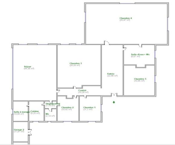 FEYZIN LE HAUT - SECTEUR BÉGUDE : MAISON DE PLAIN-PIED 187 M² ? CALME ABSOLU