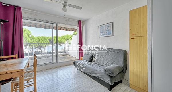 À vendre Studio 24 m² - Port Camargue 30240