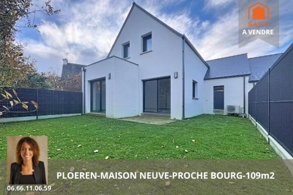 Proche du Golfe du Morbihan – Maison contemporaine de 2025, 4 chambres, vie de plain-pied