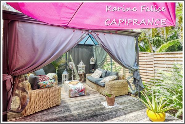 SAINTE ANNE à vendre - charmante villa créole T3 + 2 studios, proche plage