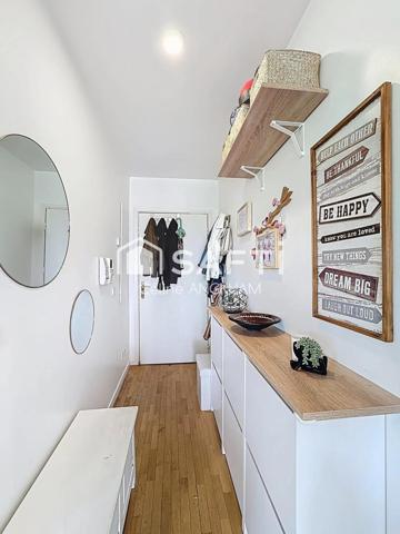 3P lumineux avec balcon, au calme, proche commodités