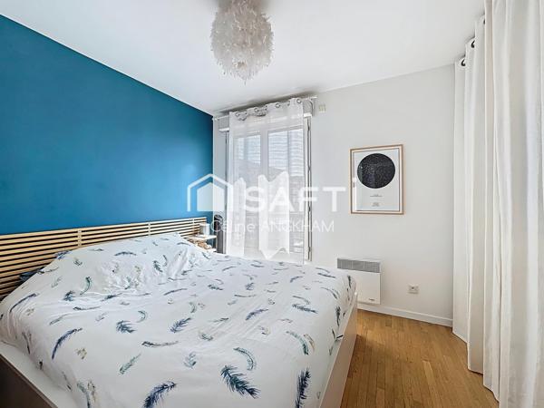 3P lumineux avec balcon, au calme, proche commodités