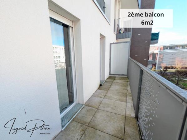 Appartement à vendre - T4 - 81m2 + 2 balcons + Parking PMR - COEUR DE VILLE de BEZONS (95)