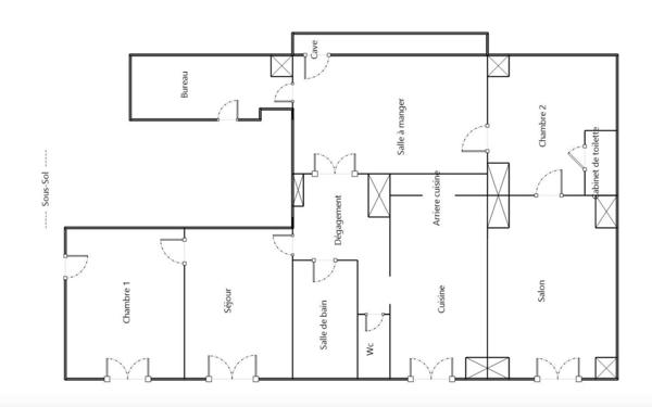 Appartement à vendre    5 pièces • 143,34 m2 Biarritz