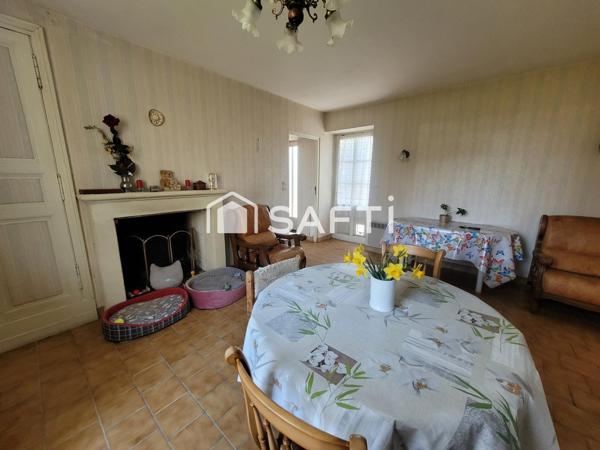 MAISON CENTRE VILLE 2ch + GD JARDIN + Dépendances