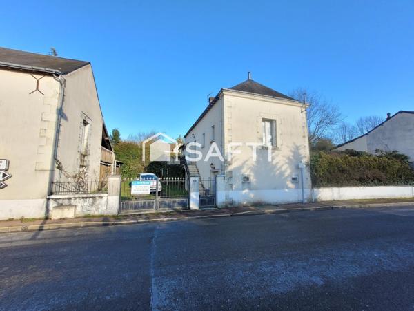 MAISON CENTRE VILLE 2ch + GD JARDIN + Dépendances