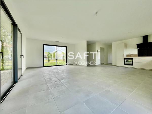 Maison neuve, spacieuse et lumineuse, suite parentale, belle parcelle