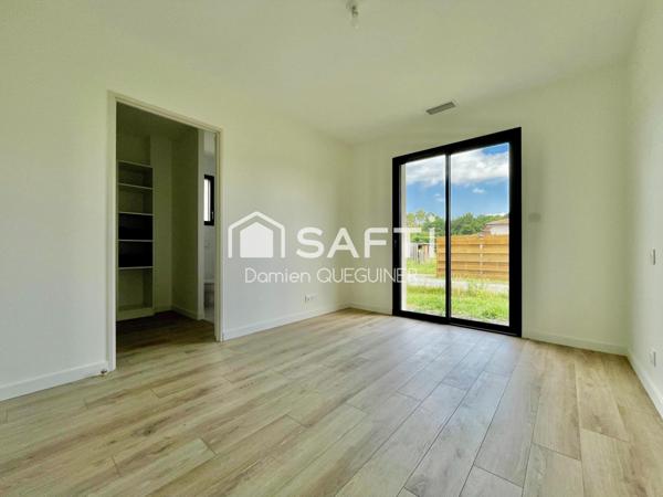 Maison neuve, spacieuse et lumineuse, suite parentale, belle parcelle