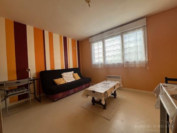 POITIERS, RUE DE LA PLAINE, STUDIO MEUBLE AVEC PARKING