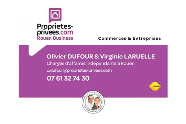 Rouen Centre - Salon de coiffure mixte avec logement