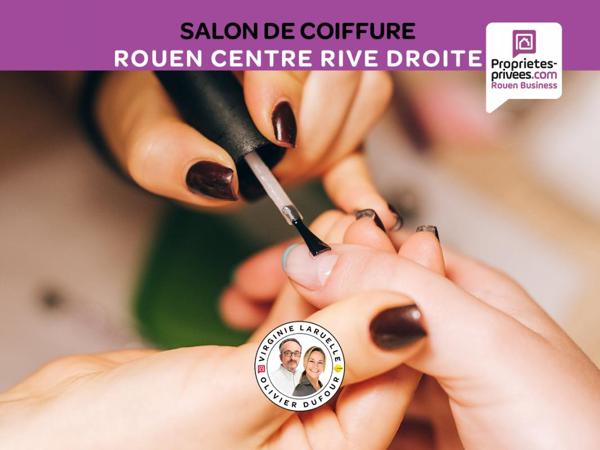 Rouen Centre - Salon de coiffure mixte avec logement