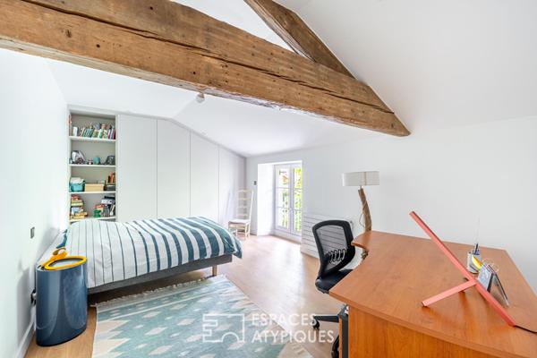 Maison de charme en pierre avec vue panoramique