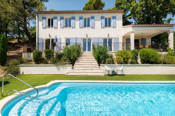 Pierrevert -146 m2 de lumière avec vue panoramique sur plus de 1500m2 de terrain