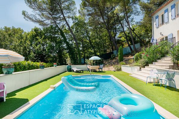 Pierrevert -146 m2 de lumière avec vue panoramique sur plus de 1500m2 de terrain