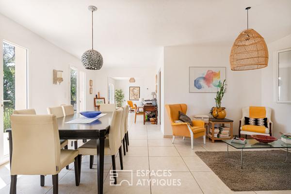 Pierrevert -146 m2 de lumière avec vue panoramique sur plus de 1500m2 de terrain