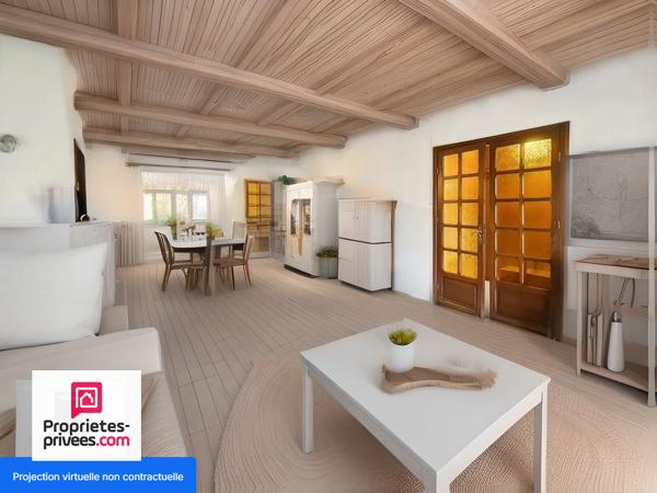 Rians VILLA T5 avec garage sur 2393 m² de terrain plat et clos