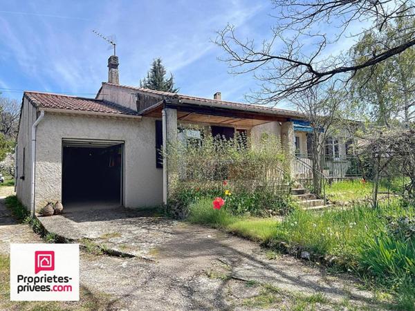 Rians VILLA T5 avec garage sur 2393 m² de terrain plat et clos