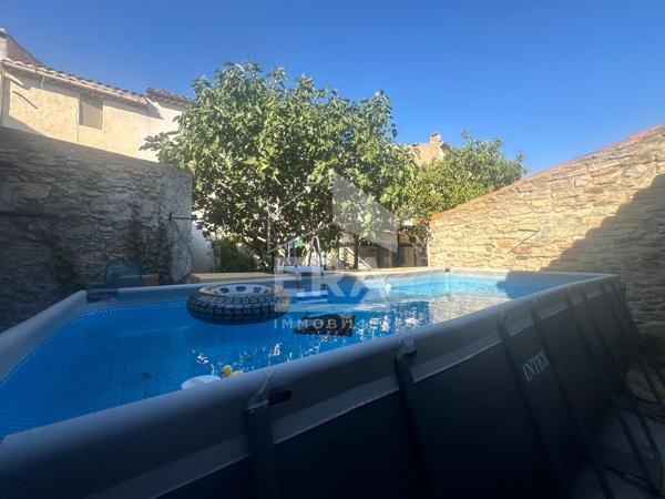 Maison à vendre à Tuchan - 6 chambres - garage - Piscine