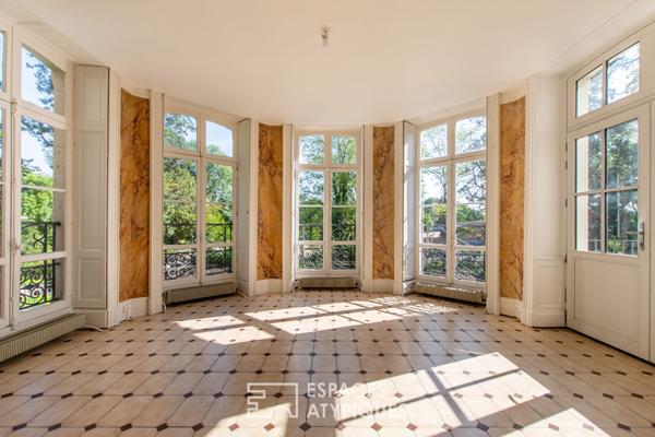 Élégante maison de caractère avec vue sur parc