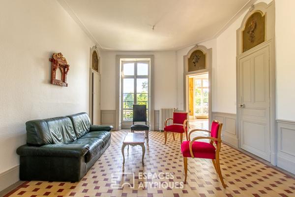 Élégante maison de caractère avec vue sur parc