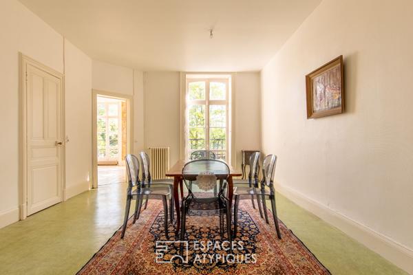 Élégante maison de caractère avec vue sur parc