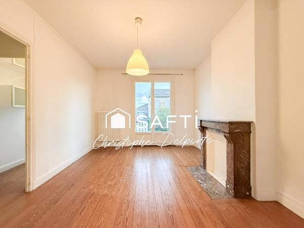 Charme de l’ancien – 3 pièces cœur de Reims