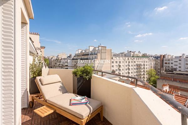 À vendre - Appartement terrasse - 75016 - Paris - DERNIER ÉTAGE - Auteuil-Exelmans