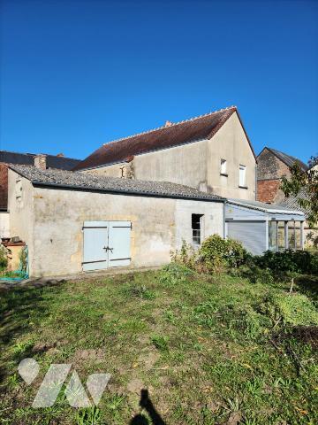 BAZOUGES CRE SUR LOIR, Maison de bourg 5 pièces