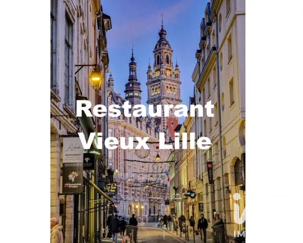 Restaurant à vendre 175 m² Lille