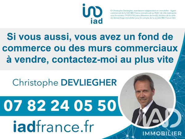 Restaurant à vendre 175 m² Lille