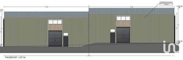 Local d’activité à vendre 56 m² Chevry-Cossigny