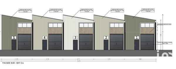 Local d’activité à vendre 56 m² Chevry-Cossigny