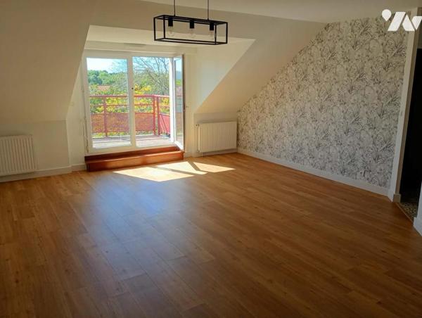 T3 de 66,56m², 2 CH, balcon, parking