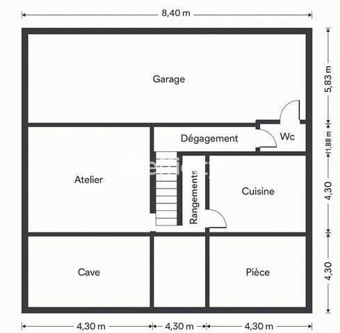 Maison
         7 pièces
        - 238 m² Bien prestige 1 080 000 € *
