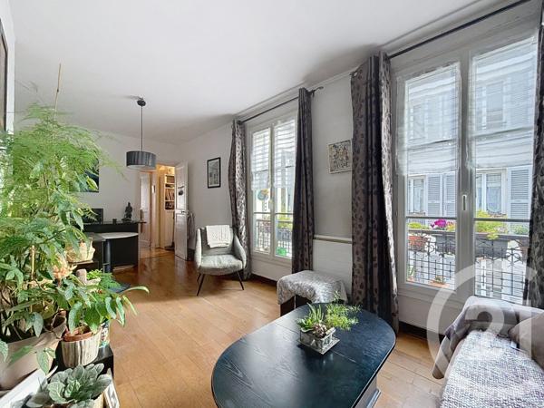 Appartement F2 à vendre  2 pièces - 39,05 m2 LEVALLOIS PERRET - 92