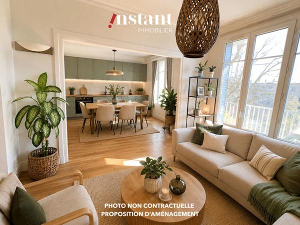 T3 avec balcon – Oullins Centre