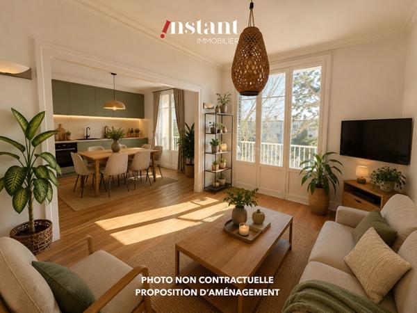 T3 avec balcon – Oullins Centre
