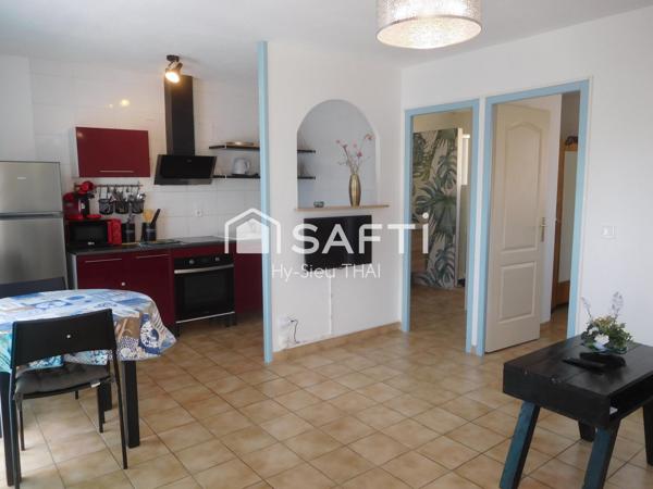 Immeuble de 6 T2 entièrement Equipés et Meublés,