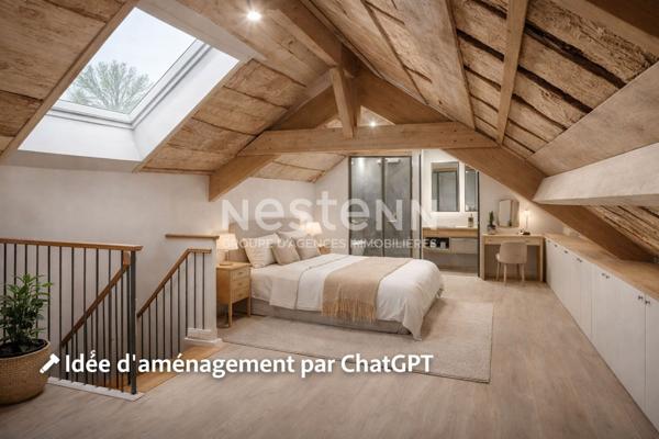 Maison Epinay sur Orge, jardin, gare Epinay sur orge, charme, combles , sous sol.