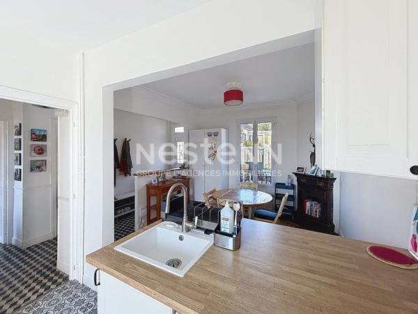 Maison Epinay sur Orge, jardin, gare Epinay sur orge, charme, combles , sous sol.