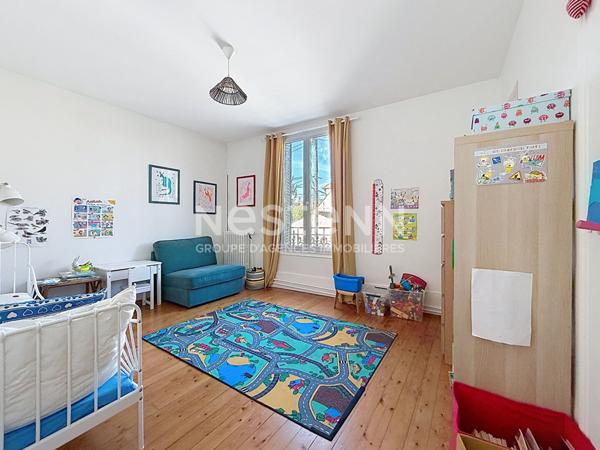 Maison Epinay sur Orge, jardin, gare Epinay sur orge, charme, combles , sous sol.