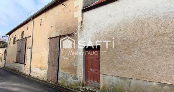 Grange à fort potentiel en plein cœur de Buzançais