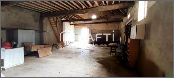 Grange à fort potentiel en plein cœur de Buzançais