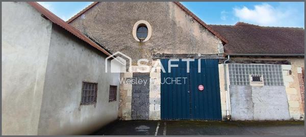 Grange à fort potentiel en plein cœur de Buzançais
