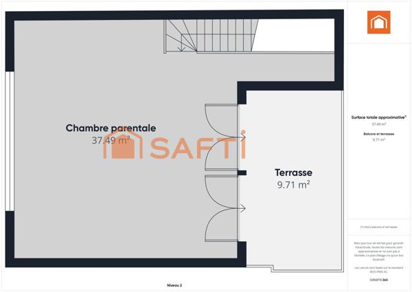Maison d'architecte exceptionnelle 5 pièces à 5 minutes à pied de la ligne 7