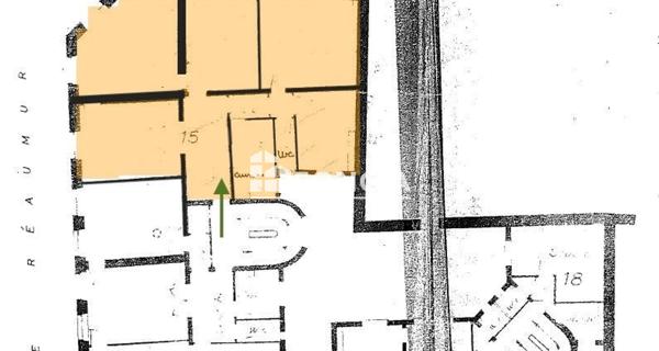 Location Local commercial 85 m² - Paris 75003